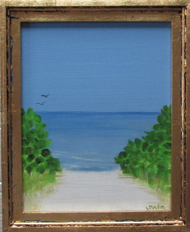 beach with seagrapes